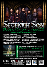 SEVENTH SON “Edge Of Insanity Tour 2024”