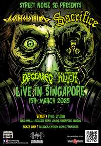 SACRIFICE and TOXIC HOLOCAUST ASIA TOUR 2025